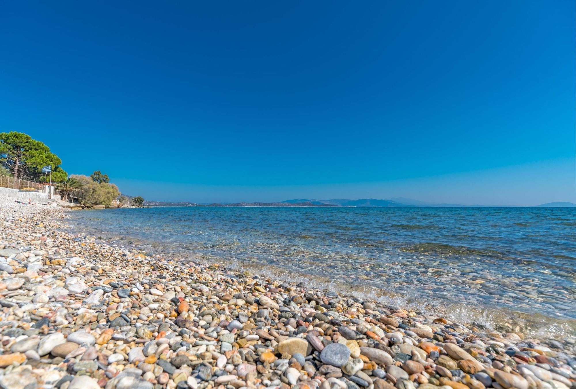 Maria'S Seaside Villa - House With 3 Rooms In Marathon, With Wonderful Luaran gambar