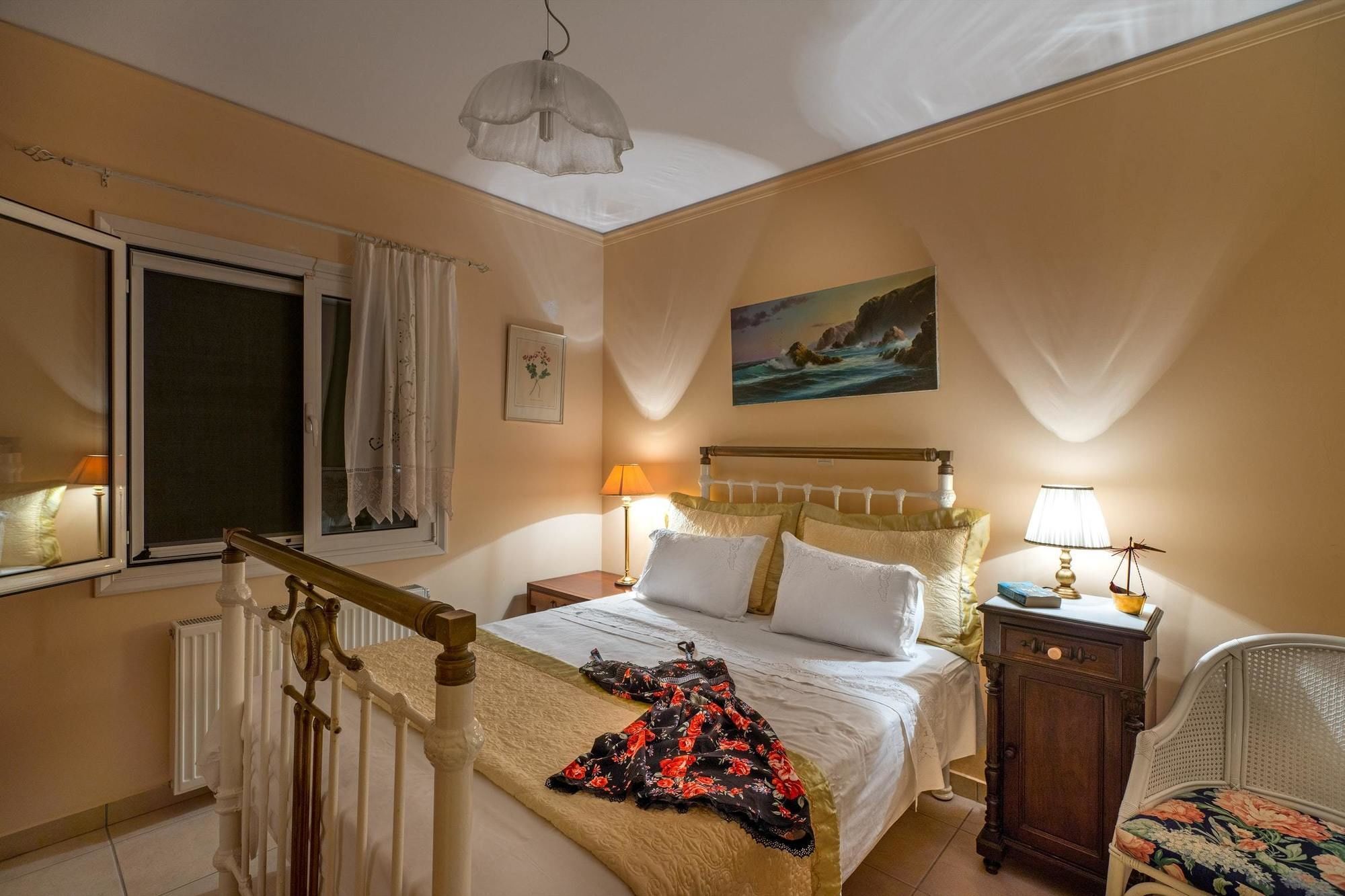 Maria'S Seaside Villa - House With 3 Rooms In Marathon, With Wonderful Luaran gambar
