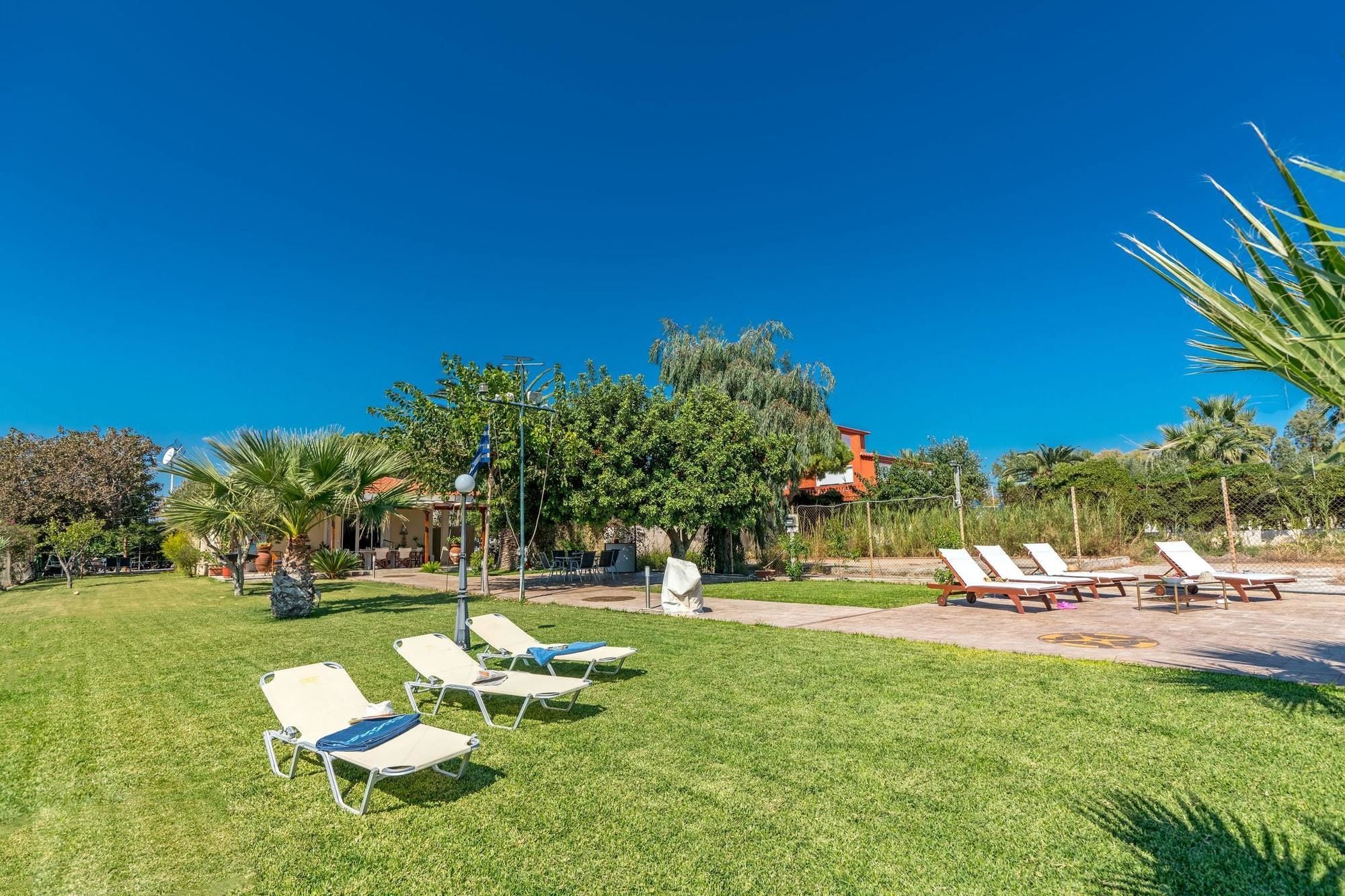 Maria'S Seaside Villa - House With 3 Rooms In Marathon, With Wonderful Luaran gambar